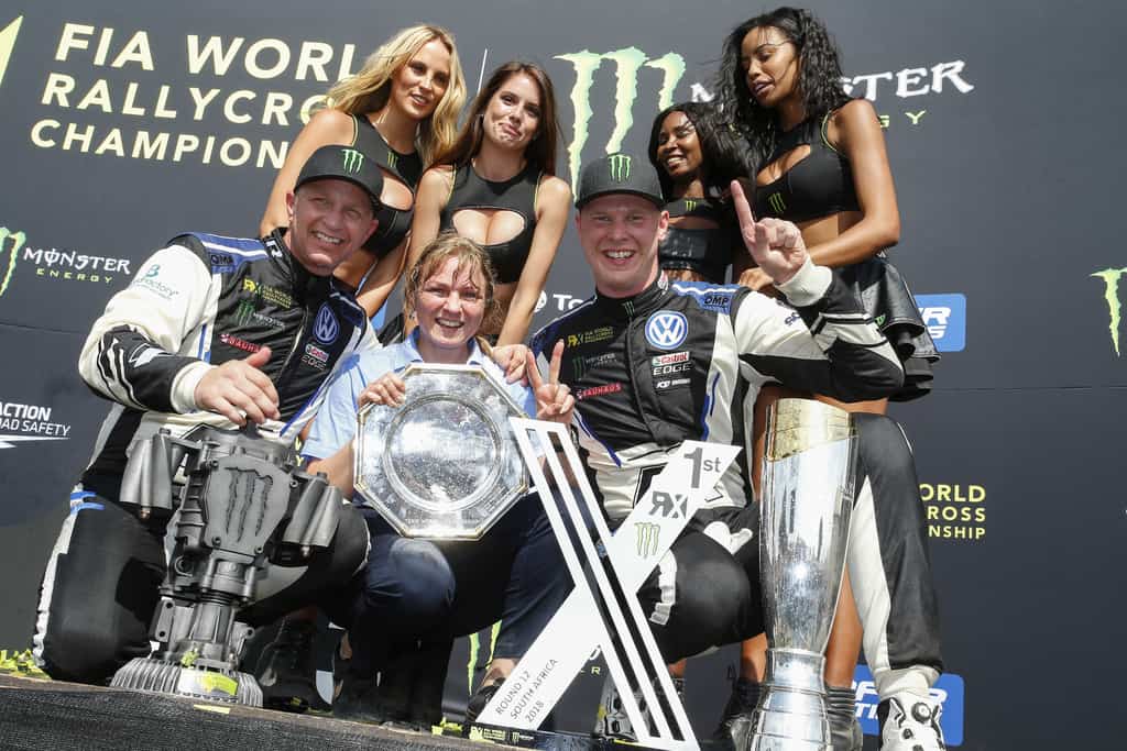 Schneller als ein Formel-1-Wagen: Volkswagen Polo R Supercar gewinnt Rallycross-WM 26 WRX_Kapstadt 2018