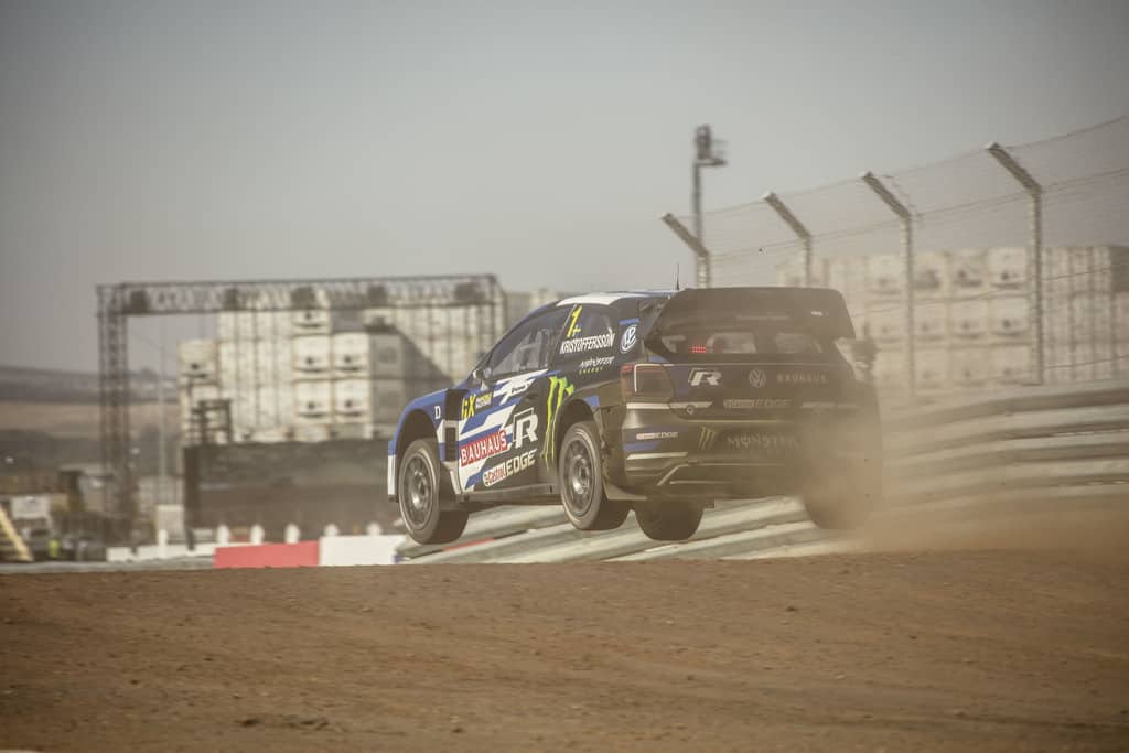 Schneller als ein Formel-1-Wagen: Volkswagen Polo R Supercar gewinnt Rallycross-WM 17 WRX_Kapstadt 2018