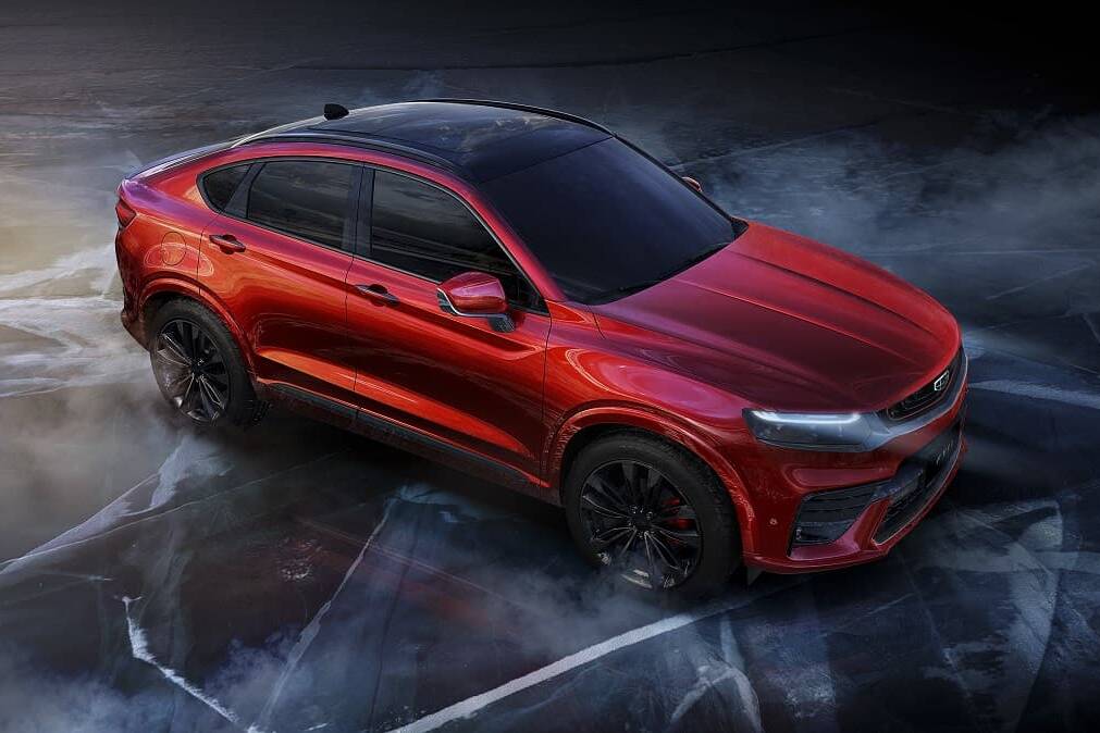 Geely zeigt erste Fotos von Coupé-SUV 4 Geely FY11