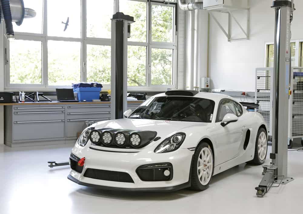 Porsche plant Rückkehr in den Rallyesport 4 Rallye-Konzeptstudie Porsche Cayman GT4 Clubsport für die FIA-R-GT-Kategorie