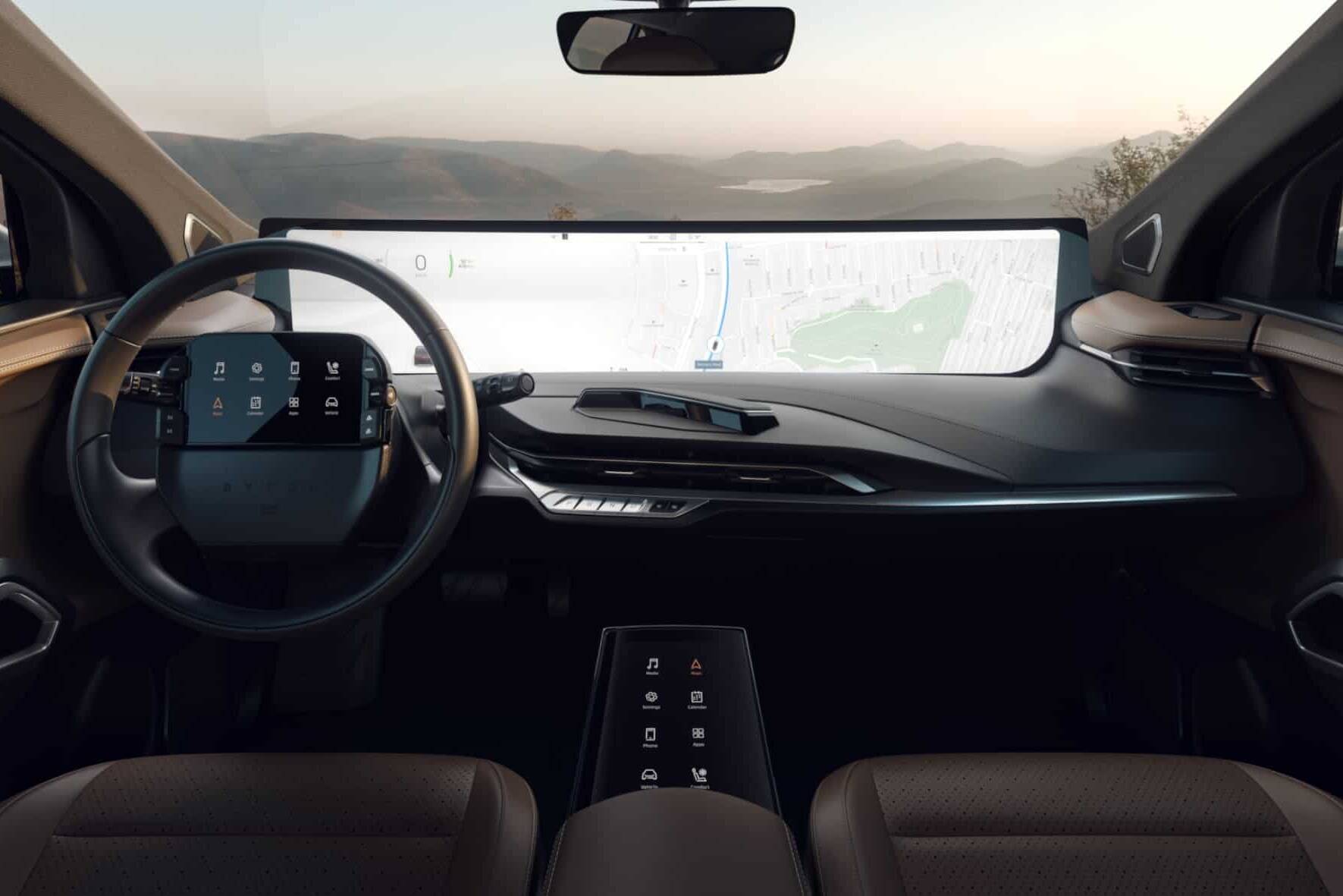 CES 2019: Byton zeigt Serien-Cockpit des M-Byte 10 der-Autotester