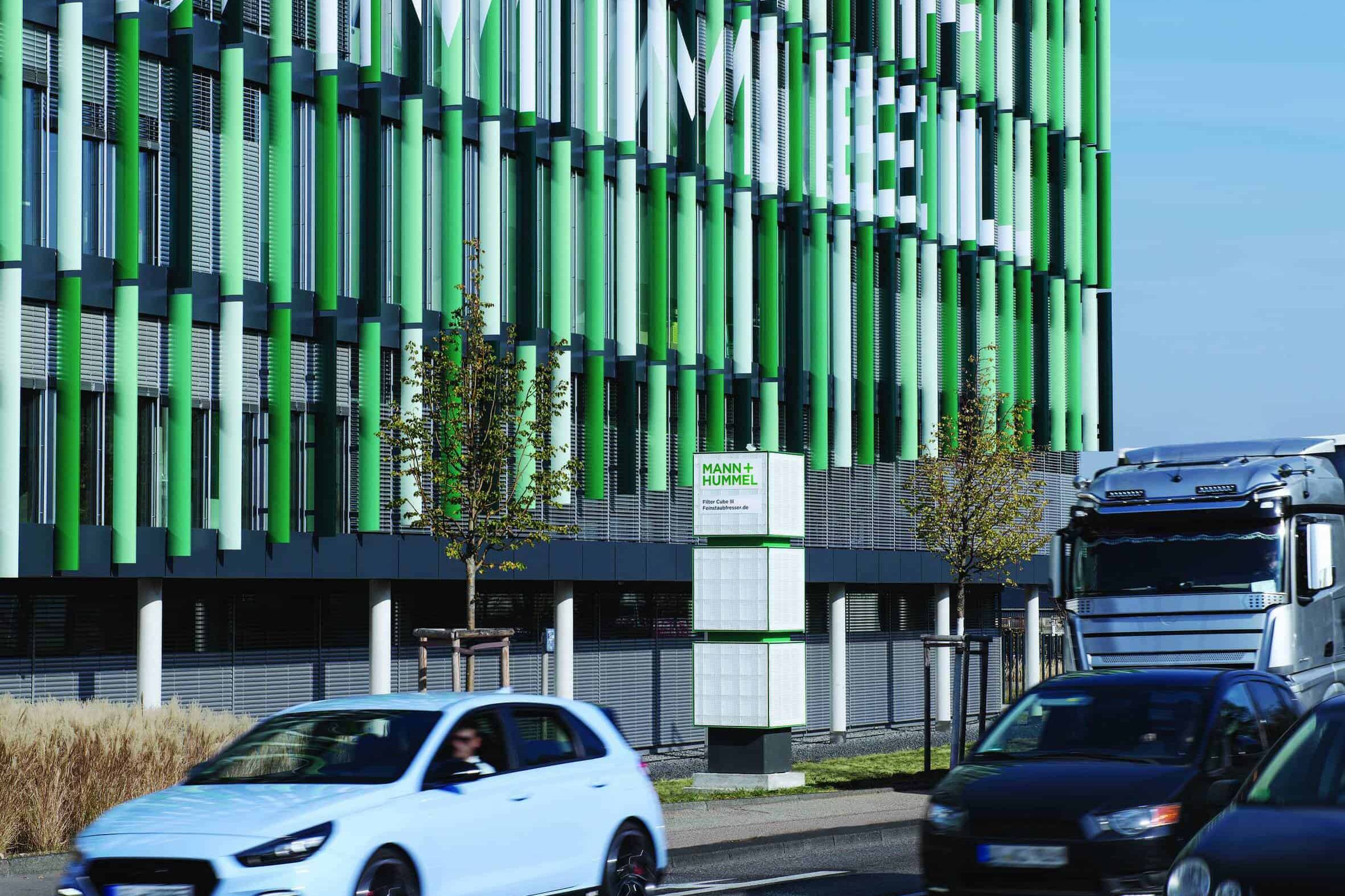 MANN+HUMMEL haben Technik zur NO2-Senkung an vielbefahrenen Straßen 3 MANN+HUMMEL haben Technik zur NO2-Senkung an vielbefahrenen Straßen