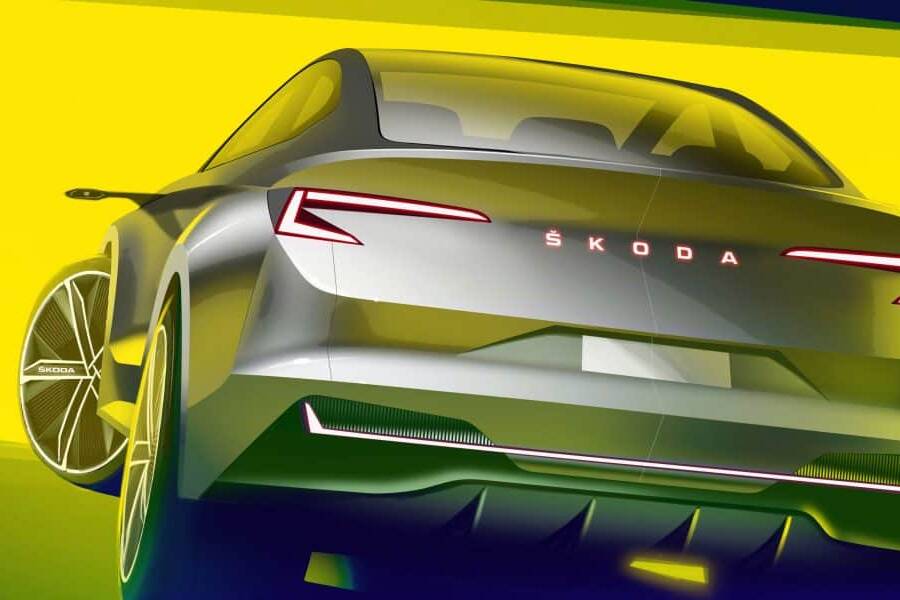 Škoda zeigt erste Skizzen der rein elektrischen Konzeptstudie in Genf 12 der-Autotester