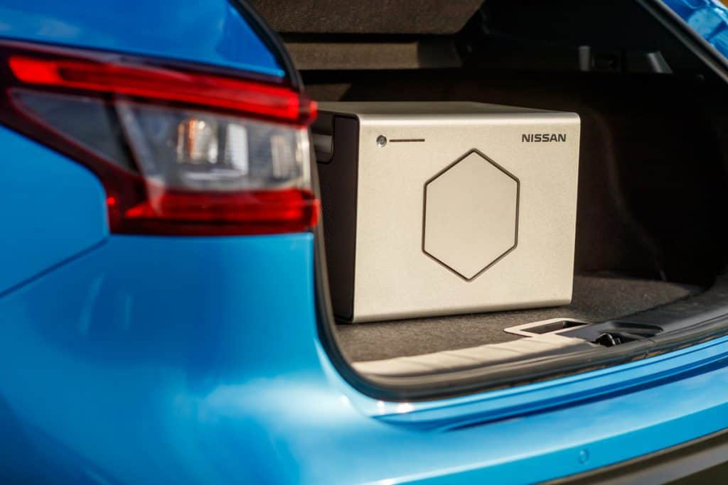 Mobile Speicherlösung im neuen Nissan x OPUS Concept 4 Mobile Speicherlösung im neuen Nissan x OPUS Concept