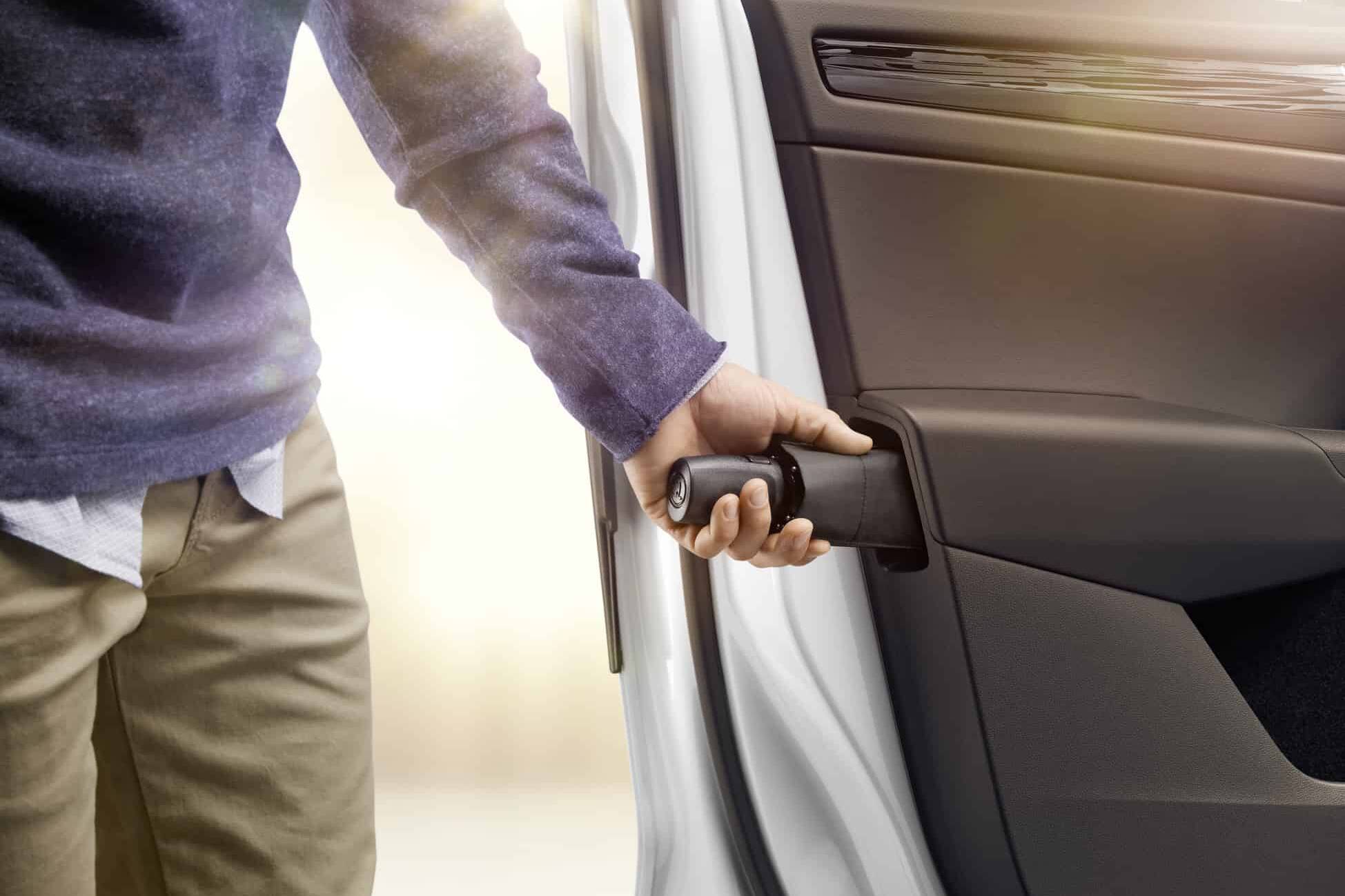 Ach was: Skoda mit Schirm 24 Skoda Schirm