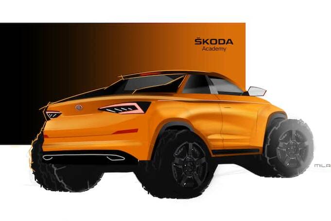 Pickup-Version des Skoda Kodiaq stammt von Azubis 2 Pickup-Version des Skoda Kodiaq stammt von Azubis