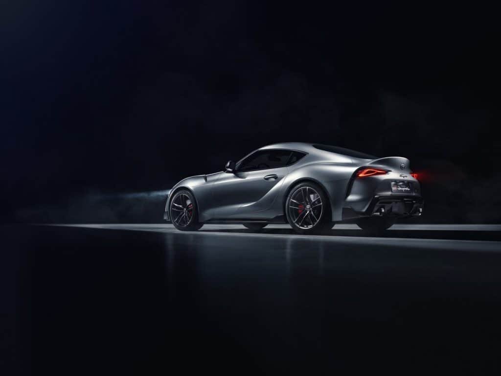 Toyota GR Supra GT4 Concept fährt in Genf vor 2 Toyota GR Supra GT4 Concept