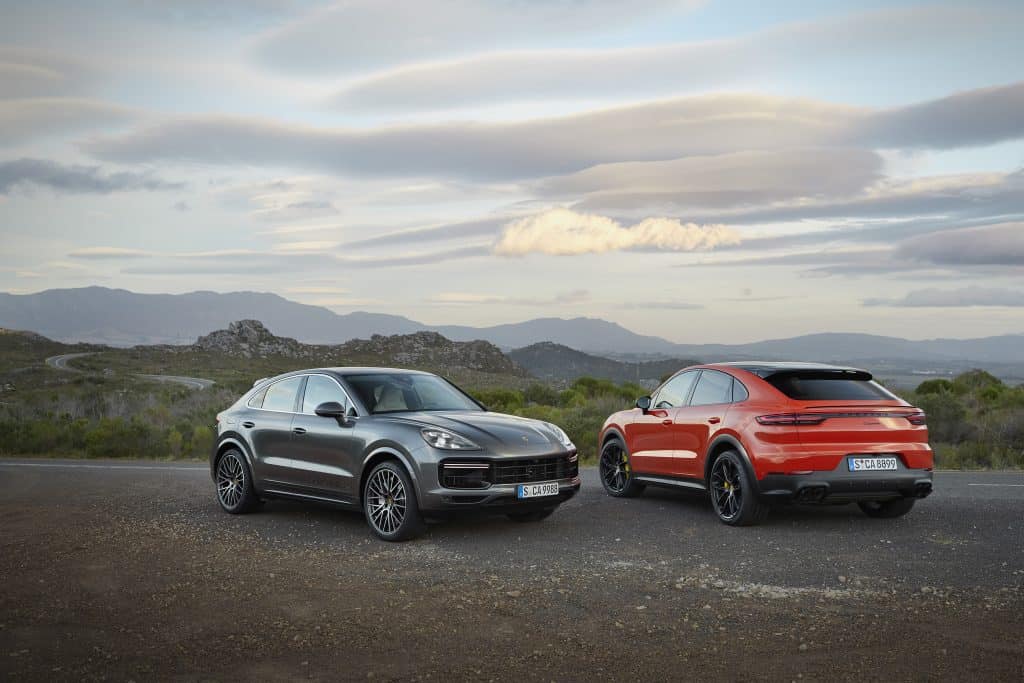 Porsche zeigt das Cayenne Coupé 5 PorscheCayenne Turbo Coupé und Cayenne Coupé
