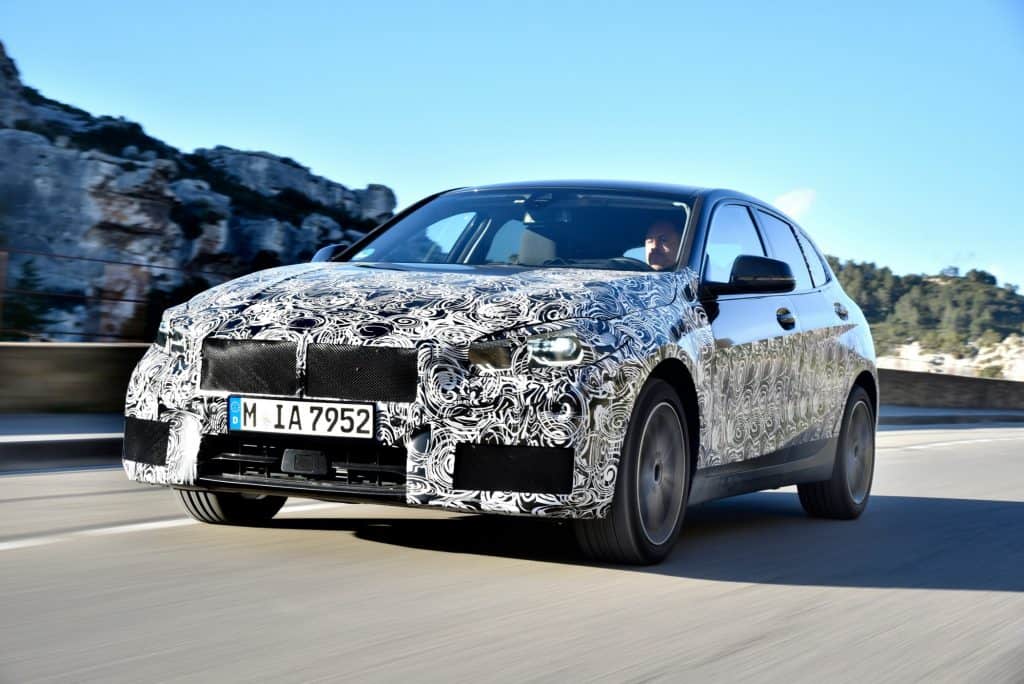 Neuer BMW 1er noch in getarnter Erprobungsmission 4 noch getarnter BMW 1er