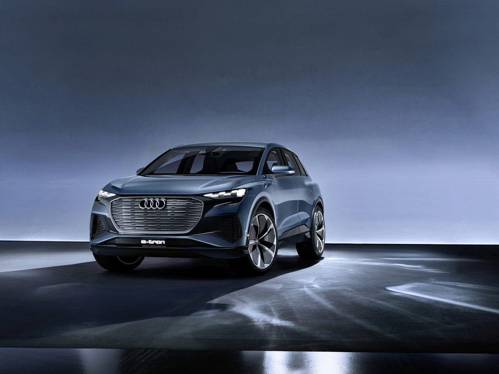 Audi zeigt Ausblick aufs nächste Elektroauto in Genf 1 Audi Q4 e-tron concept