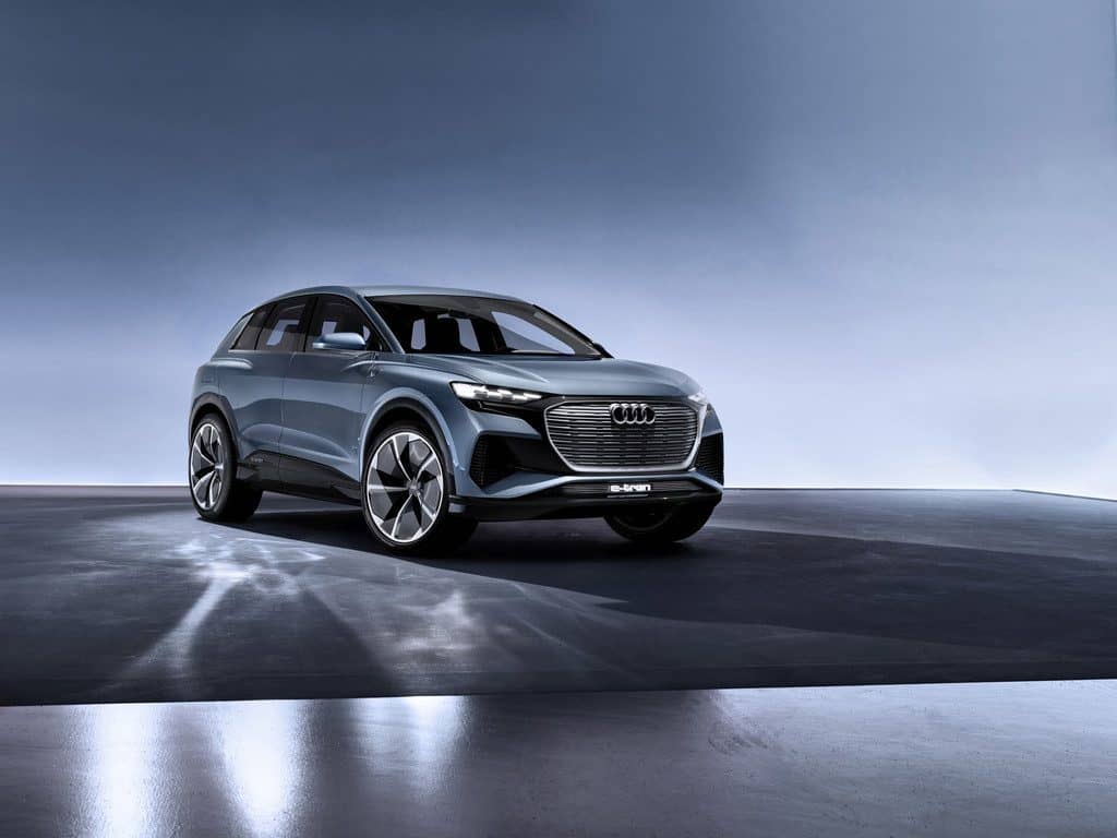 Audi zeigt Ausblick aufs nächste Elektroauto in Genf 2 Audi Q4 e-tron concept