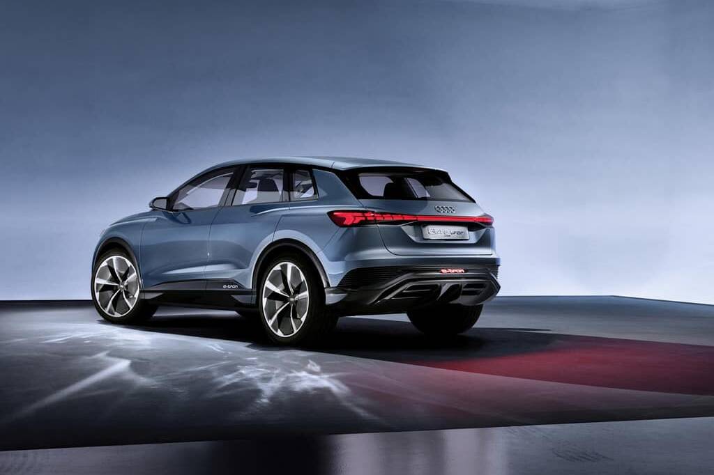 Audi zeigt Ausblick aufs nächste Elektroauto in Genf 11 Audi Q4 e-tron concept