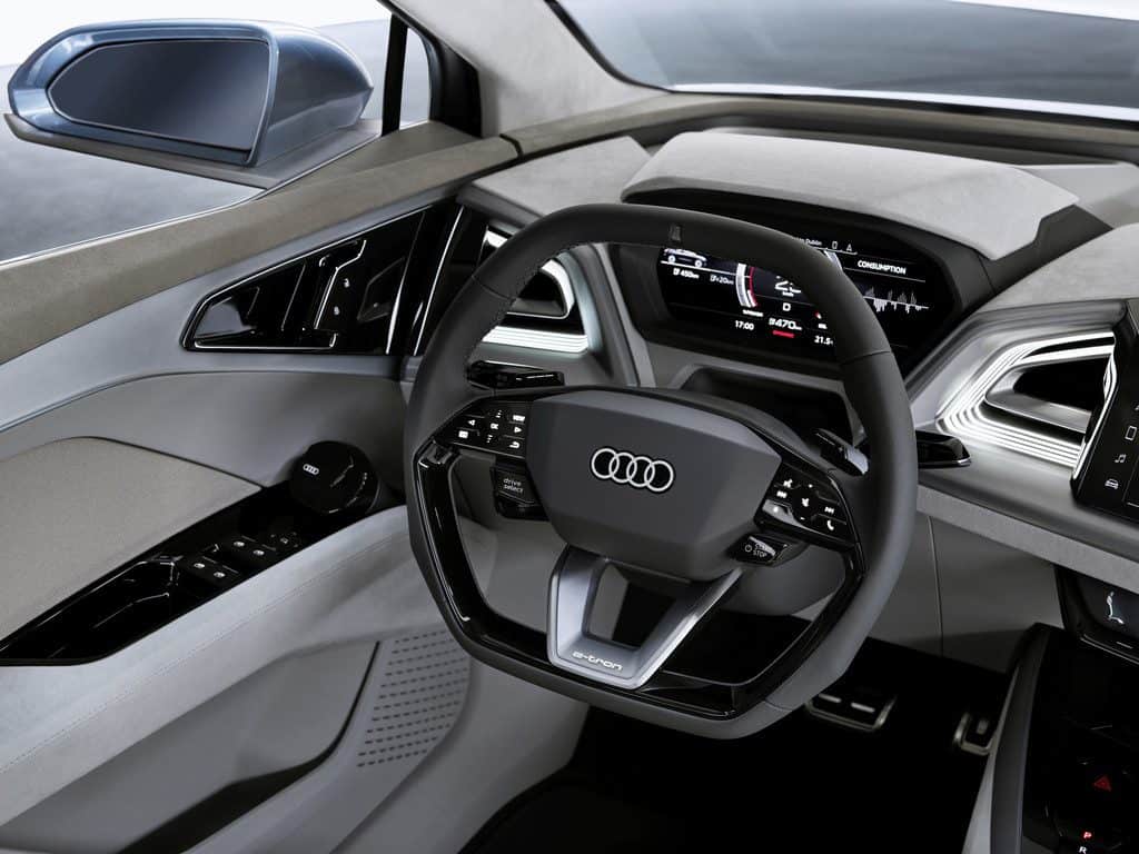Audi zeigt Ausblick aufs nächste Elektroauto in Genf 3 Audi Q4 e-tron concept