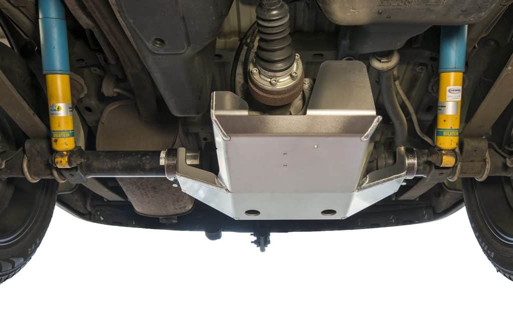 Mehr Offroad-Kompetenz für den VW Caddy 1 Hinterachs-Differenzial-Schutz von Seikel für den VW Caddy.