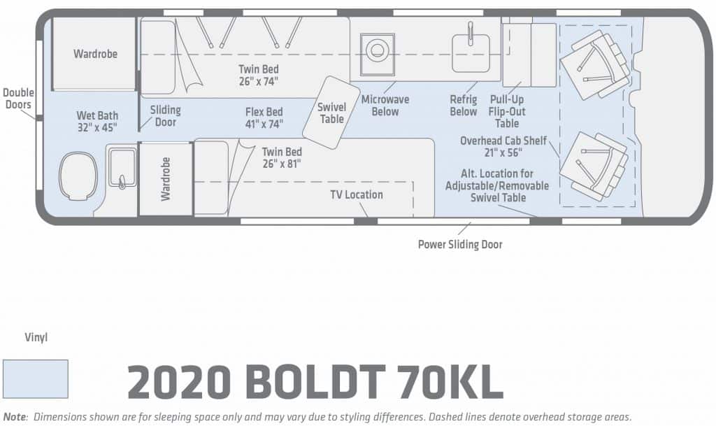 Winnebago Boldt - Reisemobil für die Vereinigten Staaten 4 Winnebago Boldt