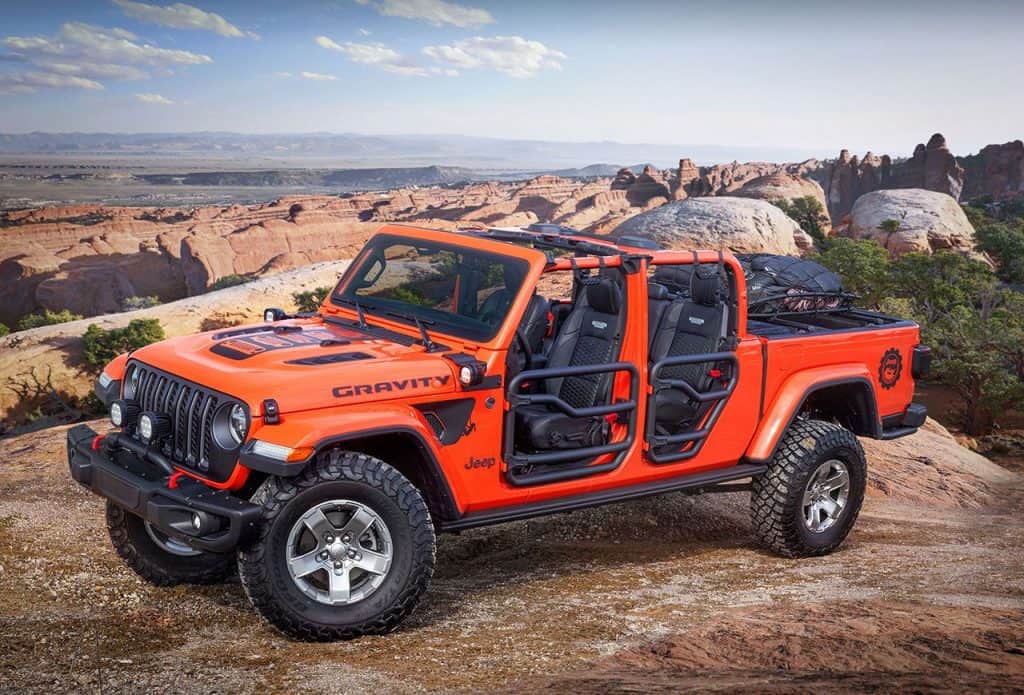 Sechs handgefertigte Concept Cars bei der Easter Jeep Safari 6 Jeep_Gladiator_Gravity