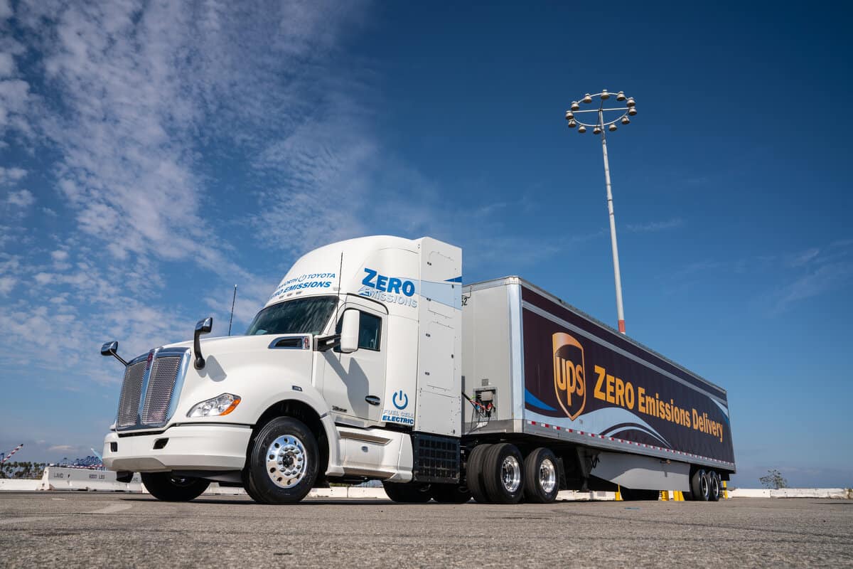 Neuer Toyota Lkw mit mehr als 480 Kilometer Reichweite 1 Toyota und Kenworth präsentieren nächste Fahrzeuggeneration