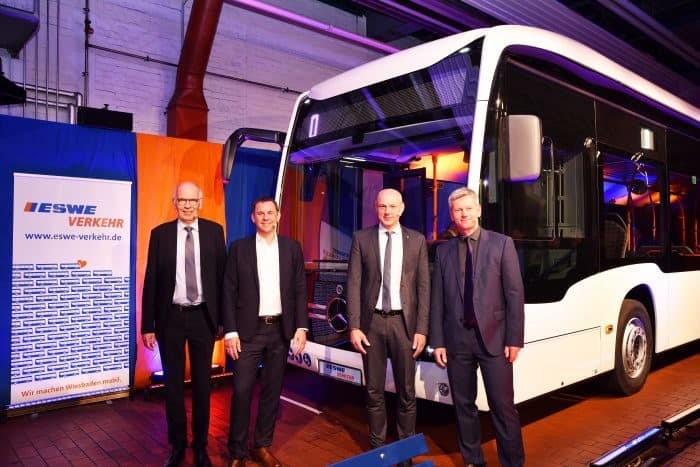 Mercedes Benz liefert 56 elektrische Stadtbusse "eCitaro" nach Wiesbaden 1 Mercedes-Benz-eCitaro