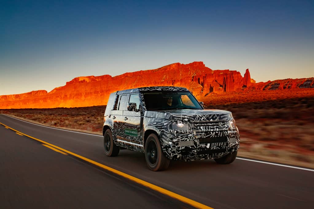 Neuer Land Rover Defender feiert im Lauf des Jahres Weltpremiere 3 Neuer Land Rover Defender feiert im Lauf des Jahres Weltpremiere