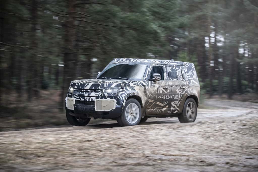 Neuer Land Rover Defender feiert im Lauf des Jahres Weltpremiere 5 Neuer Land Rover Defender feiert im Lauf des Jahres Weltpremiere