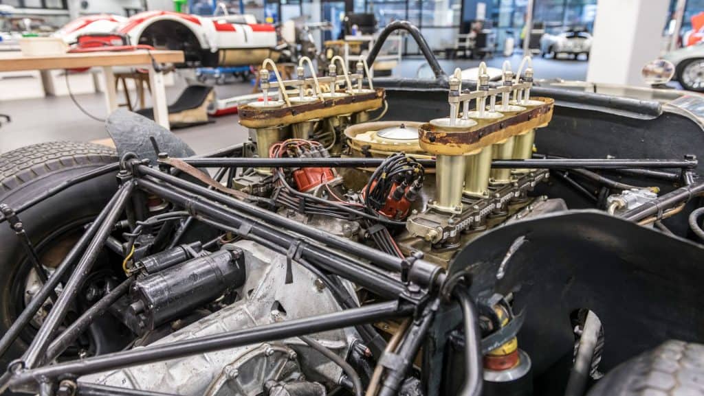 Zum Fahren zu schade: Porsche 910/8 Bergspyder 7 Porsche 910/8 Bergspyder