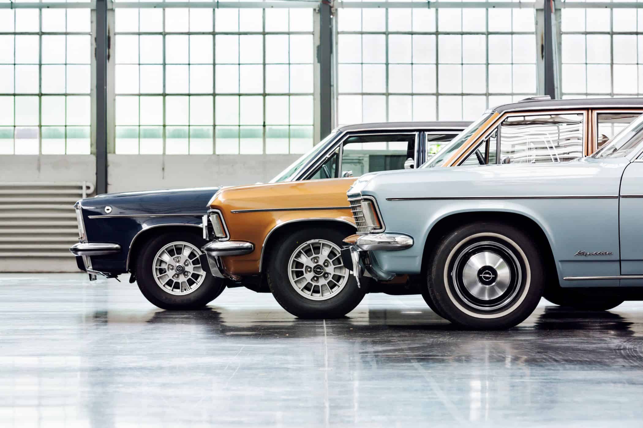 Opel-Ikonen auf großer Schwarzwald-Rundfahrt 6 1969-Opel-Kapitaen-1972-Opel-Admiral-1969-Opel-Diplomat-
