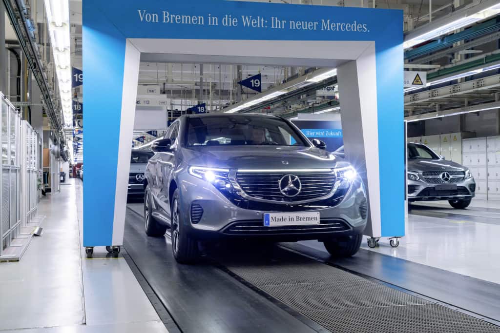Produktionsstart des ersten vollelektrischen Mercedes 5 Mercedes-Benz EQC