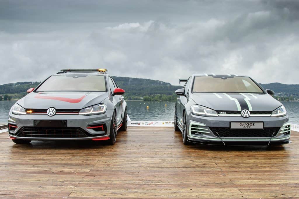 Golf-Showcars Aurora und FighteR beim GTI-Treffen am Wörthersee 1 Golf-Showcars Aurora und FighteR beim GTI-Treffen am Wörthersee