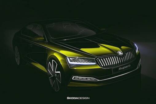 Skoda macht mit Skizze auf den überarbeiteten SUPERB neugierig 18 Skoda macht mit Skizze neugierig auf den überarbeiteten SUPERB