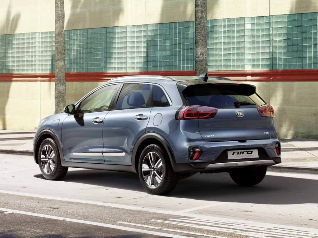 Kia Niro Plug-in Hybrid nun in überarbeiteter Optik 1 Kia Niro Plug-in Hybrid, MJ20, Heck