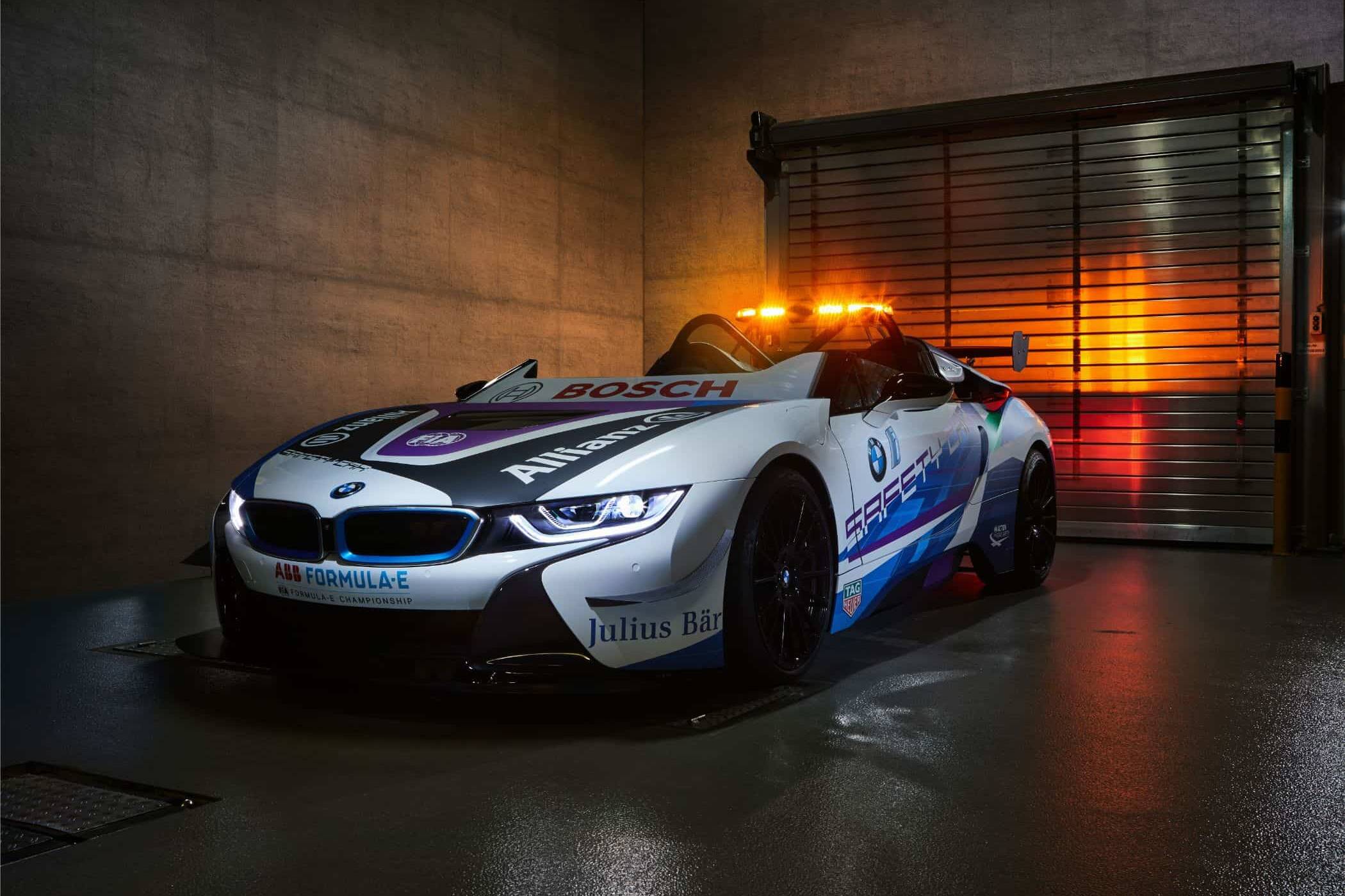 Neues Formel E Safety Car ist ein BMW i8 Roadster 3 BMW i8 Roadster