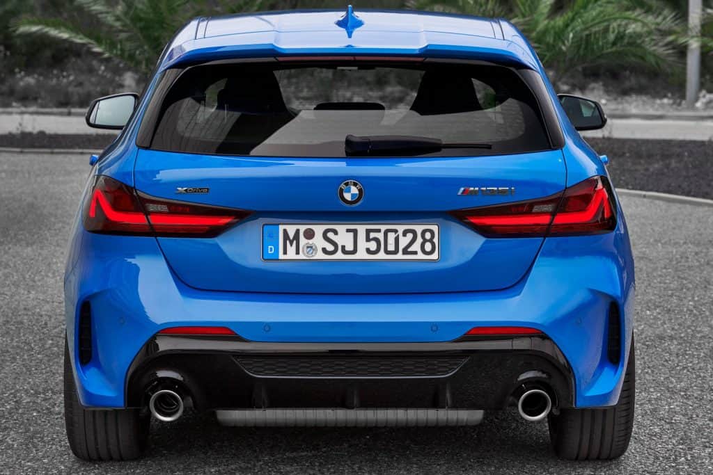 Neuer BMW 1er kommt im Herbst 8 Der neue BMW 1er (05/2019), Heck