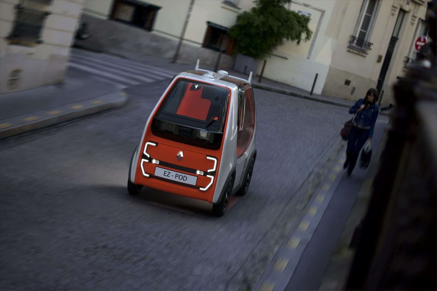 Renault stellt Mikromobil EZ-Pod vor 1 Renault EZ-Pod.