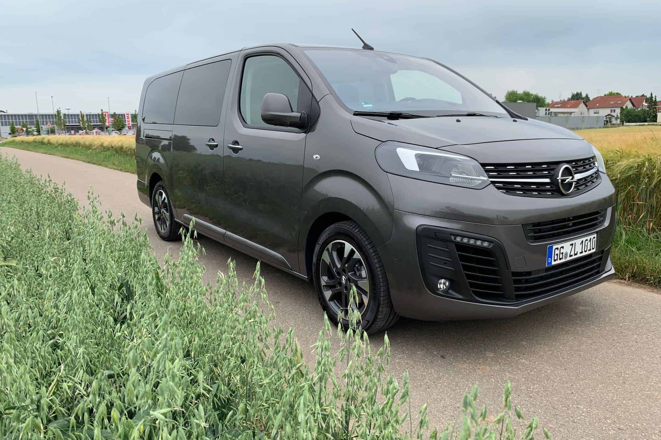 Opel kommt mit einem Volksbus - Zafira Life 7 Opel Zafira Life 2019