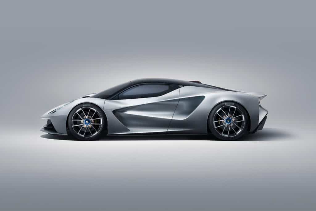E-Lotus mit 2.000 PS 1 Lotus Evija.