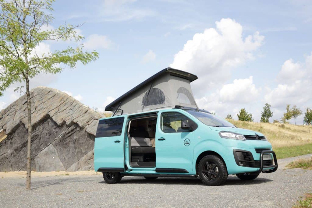Citroën zeigt Pössl Campster Cult mit Musketier Umbau auf Caravan Salon 4 Citroën Pössl Campster Cult mit Umbau von Musketier Exclusiv Tuning.