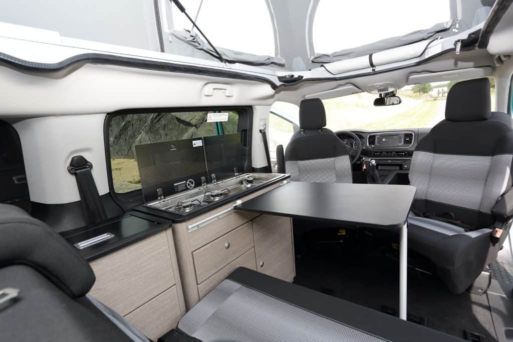 Citroën zeigt Pössl Campster Cult mit Musketier Umbau auf Caravan Salon 3 Citroën Pössl Campster Cult mit Umbau von Musketier Exclusiv Tuning.