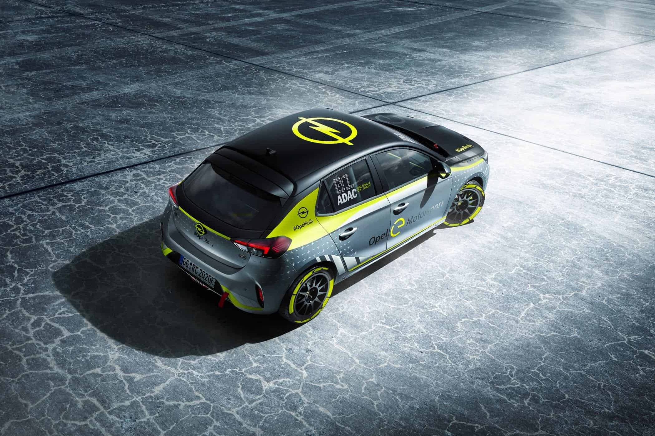 Opel setzt den Rallyesport unter Strom 10 Neues batterie-elektrisches Rallyeauto auf Basis des Corsa-e