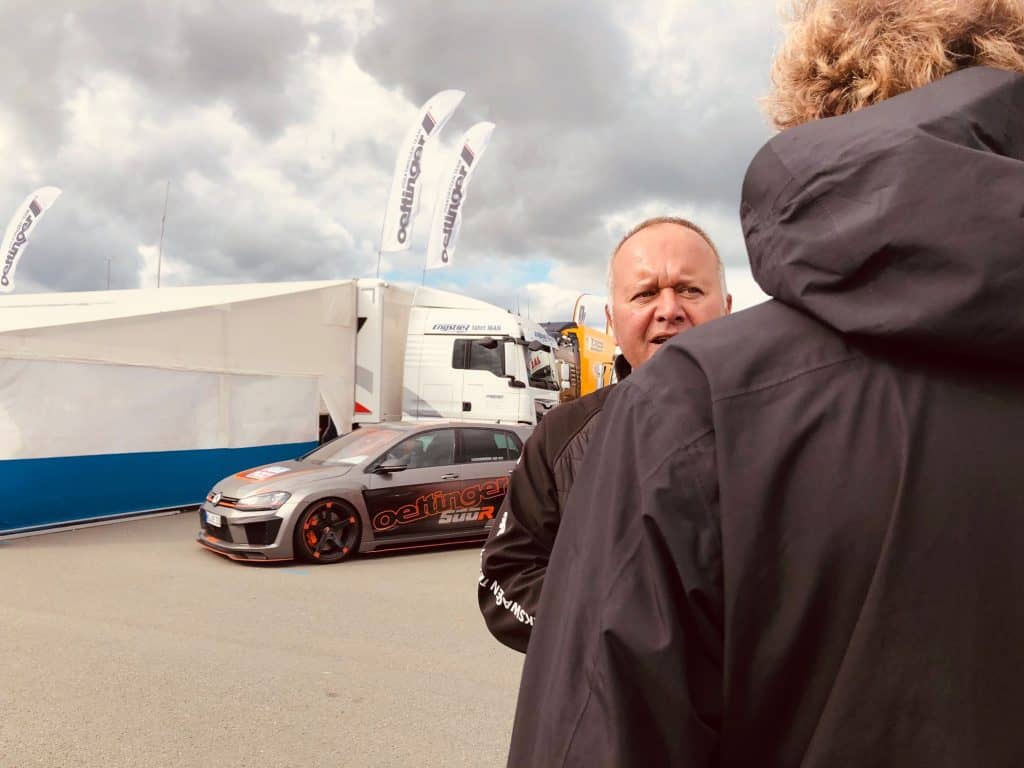 2019 ADAC TCR Germany - Saisonfinale auf dem Sachsenring - Interview mit VW-Tuner Oettinger 9 der-Autotester
