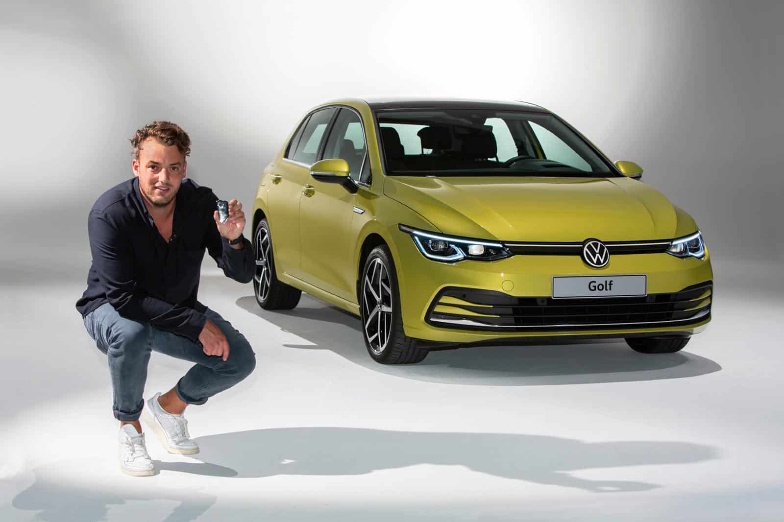 Wenn Autos andere Autos vor Gefahren warnen 5 2020 VW Golf 8 - Interieur, Jan Weizenecker
