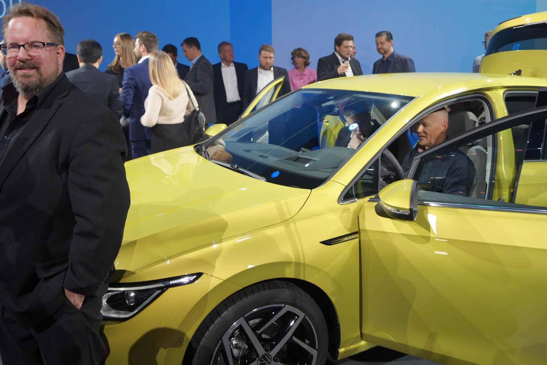 VW Golf 8, Weltpremiere in Wolfsburg, Mirko Stepan