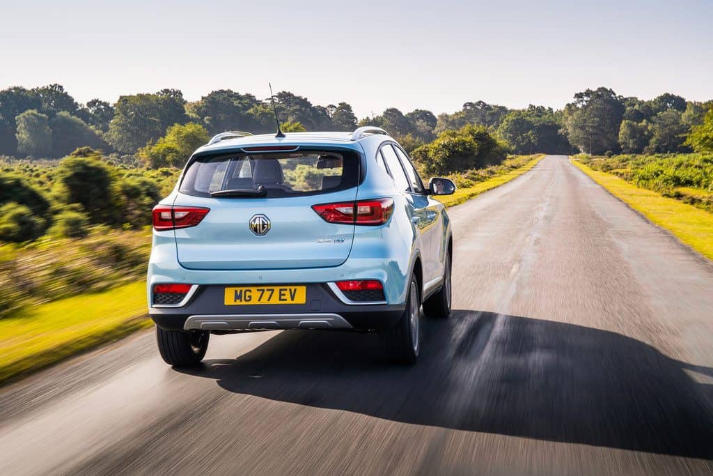 MG kehrt als Elektromarke zurück nach Europa 2 MG ZS EV.