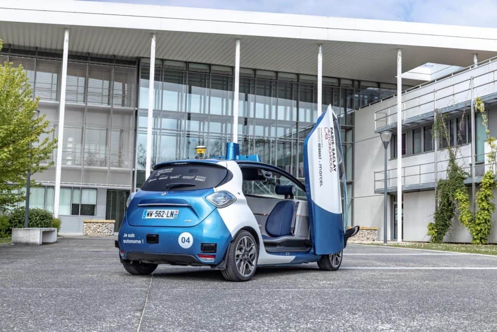 Renault testet den ZOE als Robo-Taxi 1 Renault ZOE Robo-Taxi