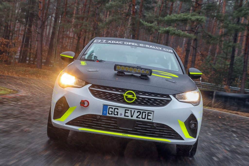 Opel entwickelt batterie-elektrischen Rallye-Corsa 1 Opel-Corsa-e-Rally
