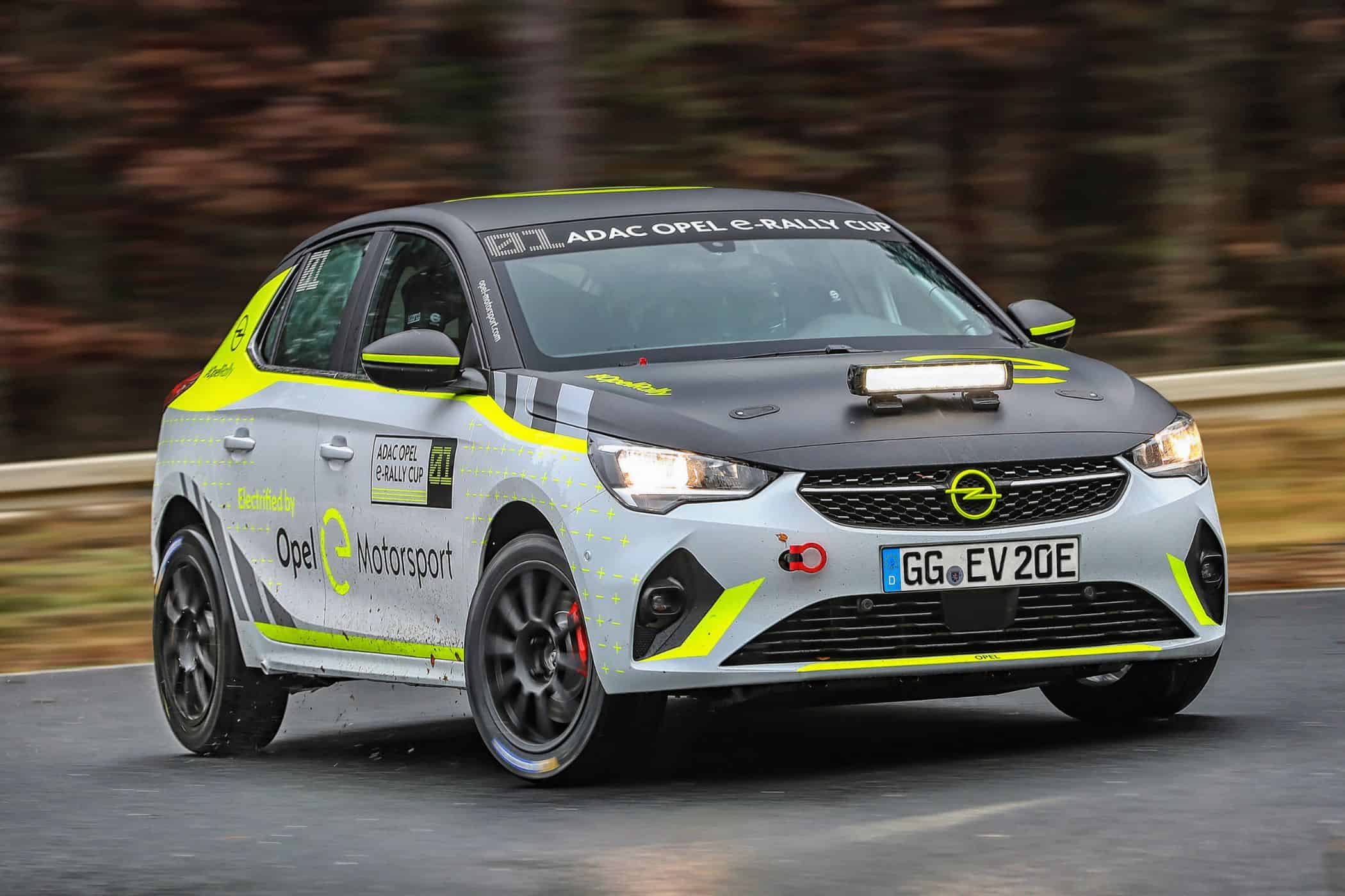 Opel entwickelt batterie-elektrischen Rallye-Corsa 23 Opel-Corsa-e-Rally