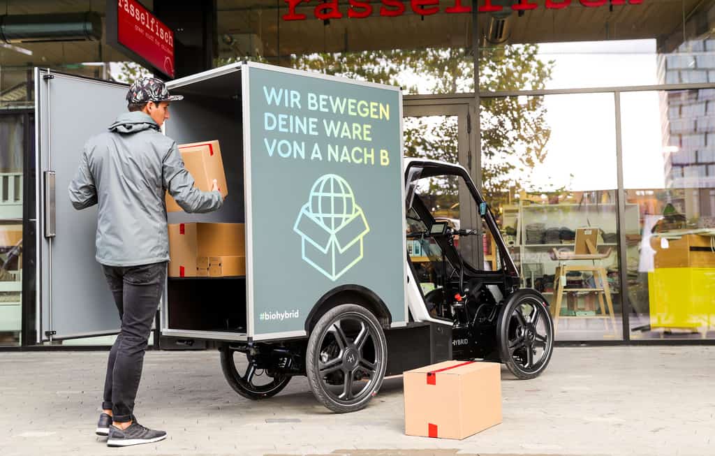 Schaeffler schickt den Bio-Hybrid auf Testfahrt 1 #Schaeffler #Bio-Hybrid Passenger und #Cargo.