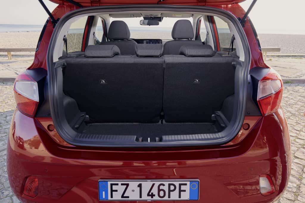 Neuer Hyundai i10 - Ratio trifft Schönheit 7 Hyundai i10 Kofferraum