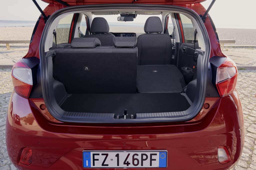Neuer Hyundai i10 - Ratio trifft Schönheit 8 Hyundai i10 Kofferraum