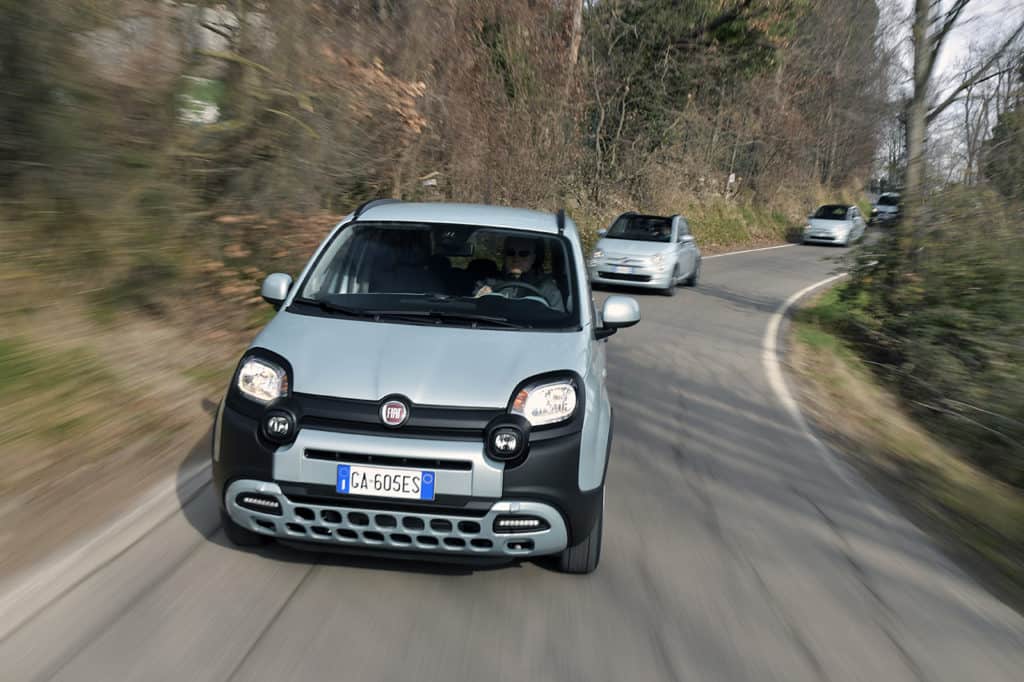Zwei Fiat - Greenhorns unter Strom 8 Fiat 500 Hybrid und Fiat Panda Hybrid