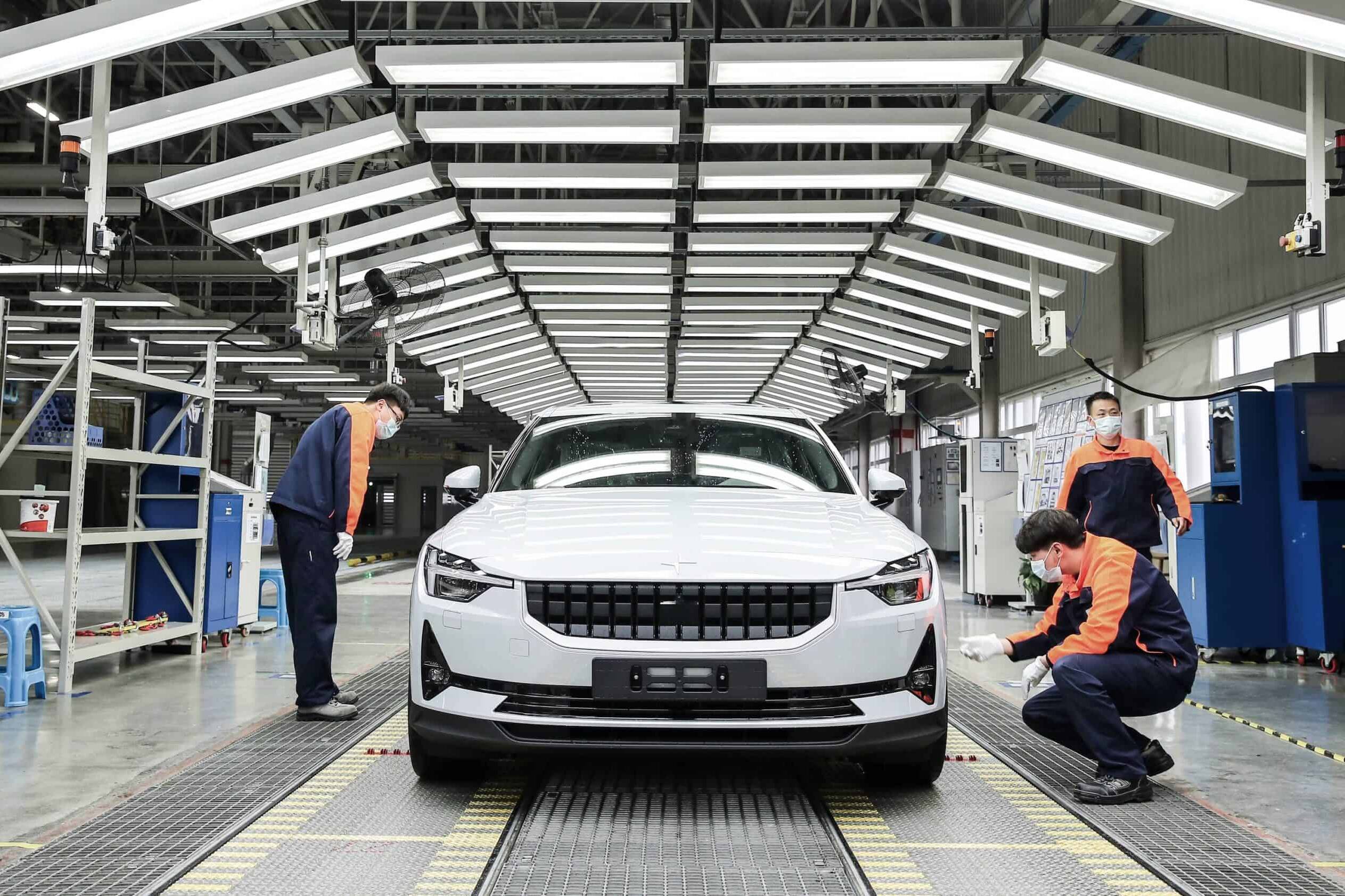 Polestar 2 : Produktion in China gestartet 7 Polestar startet mit der Produktion von Polestar 2 in Luqiao, China.